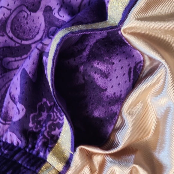 Mens Los Angeles Lakers Mitchell & Ness Purple Harwood Classic Size M - Picture 8 of 9